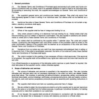 General Terms and Conditions of Purchase UK