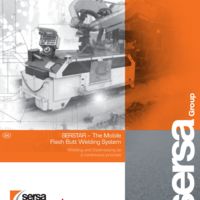 Product folder SERSTAR The mobile flush butt welding system
