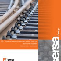 Product folder Total renewal of switches and crossings