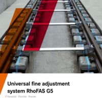 Product folder Universal fine adjustment system RhoFAS G5