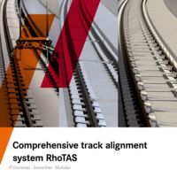 Product folder Comprehensive track alignment system RhoTAS